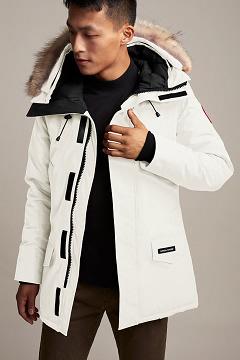 Chamarras Canada Goose Hombre Mexico - Langford Abrigos Blancos FC6701859